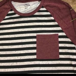 NWT 3/4 Sleeve Tee by Carbon